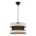 HALO viseća lampa 1xE27/60W/230V crna/krem