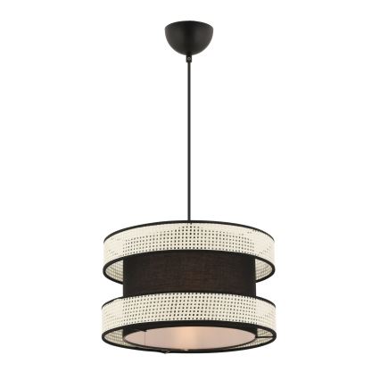 HALO viseća lampa 1xE27/60W/230V crna/krem