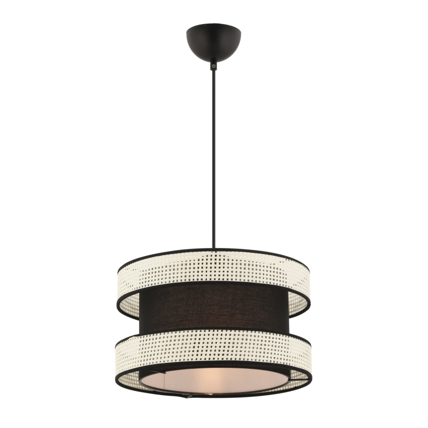 HALO viseća lampa 1xE27/60W/230V crna/krem