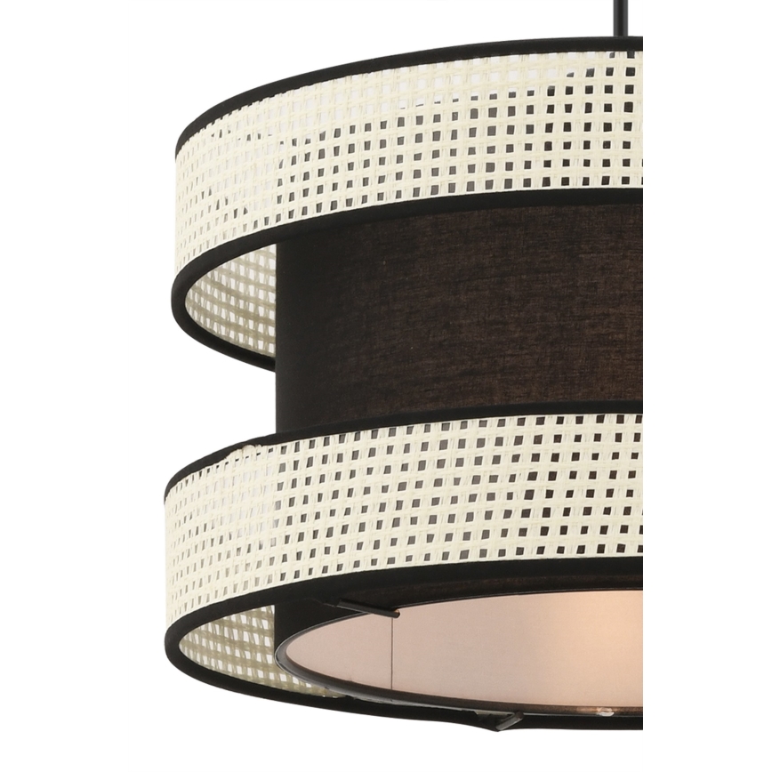 HALO viseća lampa 1xE27/60W/230V crna/krem