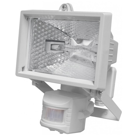 Halogenski reflektor s senzorjem HOBBY 1xR7s/120W/230V IP44