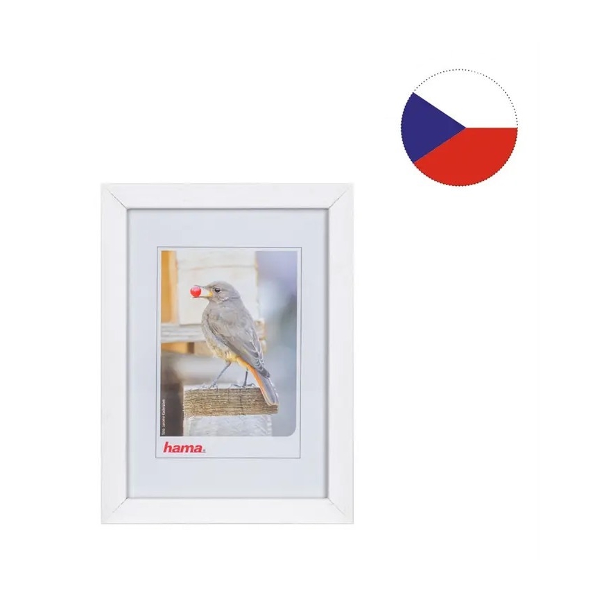 Hama - Okvir za fotografije 13x18 cm bor/bela