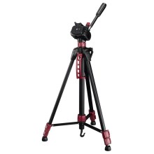 Hama - Stativ za fotoaparat 153 cm črna/rdeča