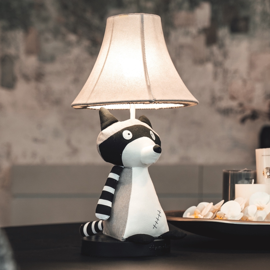 Happy Lamps - LED otroška namizna svetilka BEN LED/5,4W/230V raccoon