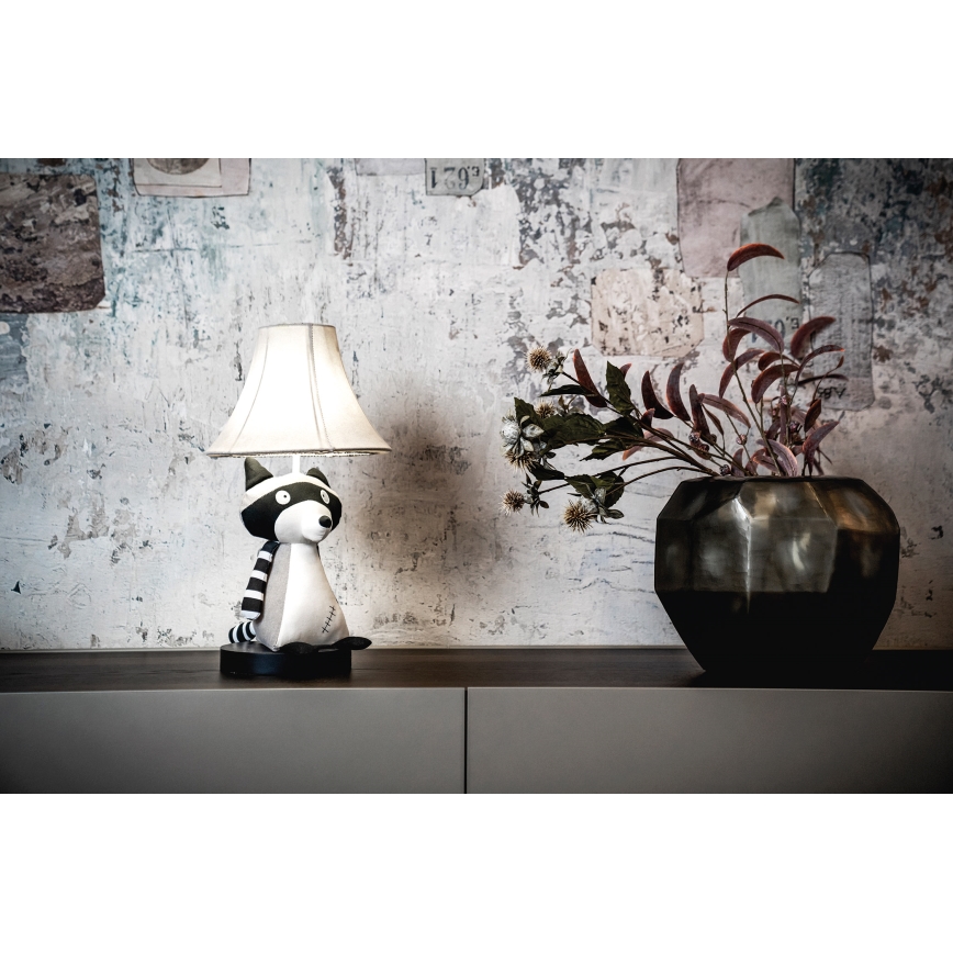 Happy Lamps - LED otroška namizna svetilka BEN LED/5,4W/230V raccoon