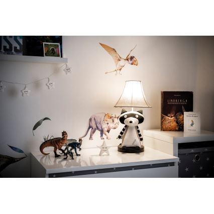 Happy Lamps - LED otroška namizna svetilka BEN LED/5,4W/230V raccoon