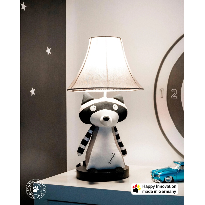 Happy Lamps - LED otroška namizna svetilka BEN LED/5,4W/230V raccoon
