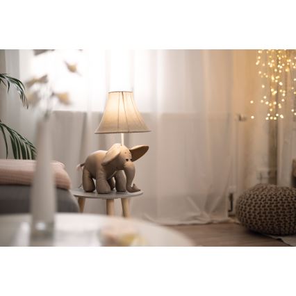 Happy Lamps - LED otroška namizna svetilka BOBBY LED/5,4W/230V slon