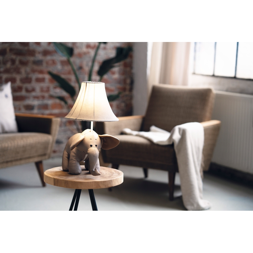 Happy Lamps - LED otroška namizna svetilka BOBBY LED/5,4W/230V slon