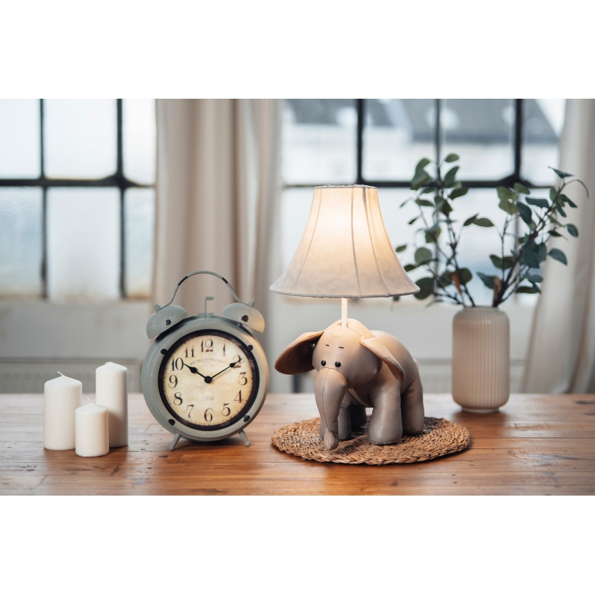 Happy Lamps - LED otroška namizna svetilka BOBBY LED/5,4W/230V slon