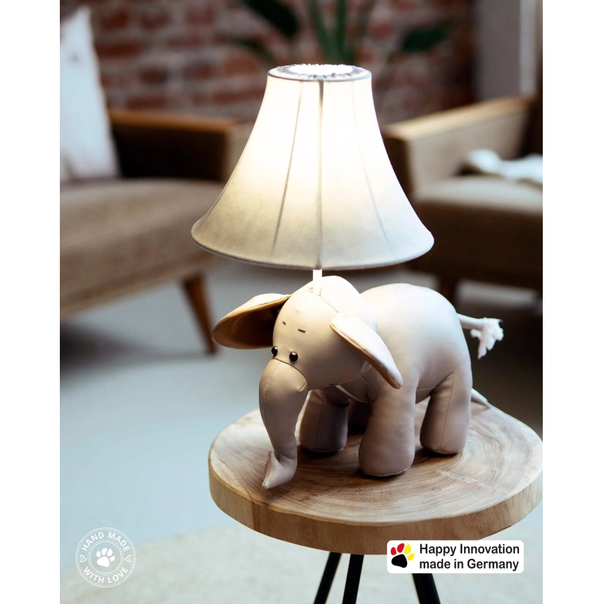 Happy Lamps - LED otroška namizna svetilka BOBBY LED/5,4W/230V slon