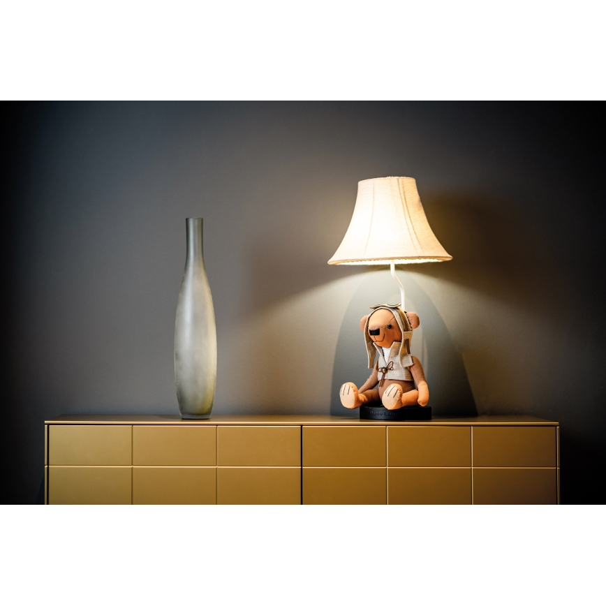 Happy Lamps - LED otroška namizna svetilka CHARLES LED/5,4W/230V medved
