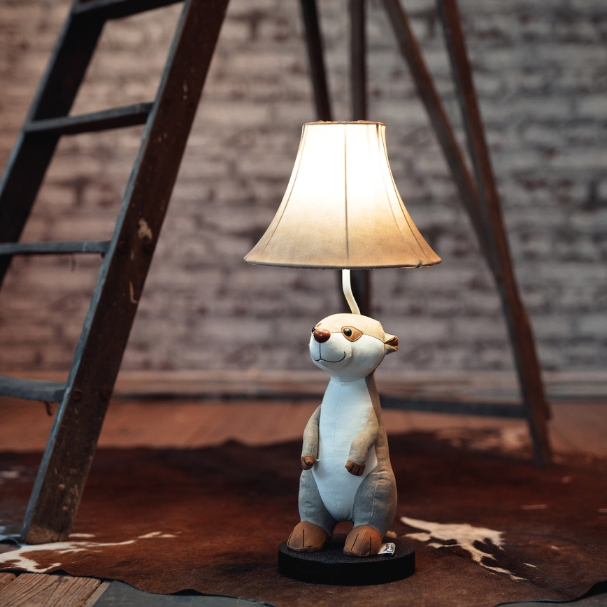 Happy Lamps - LED otroška namizna svetilka EDDIE LED/5,4W/230V meerkat