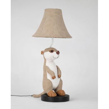 Happy Lamps - LED otroška namizna svetilka EDDIE LED/5,4W/230V meerkat