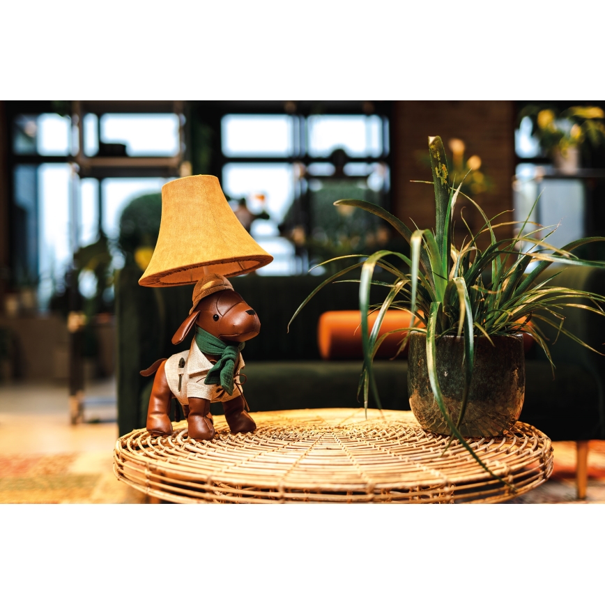 Happy Lamps - LED otroška namizna svetilka SPIKE LED/5,4W/230V hound