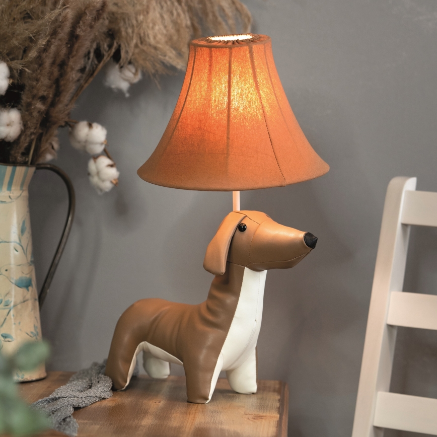 Happy Lamps - LED otroška namizna svetilka WALDI LED/5,4W/230V dachshund