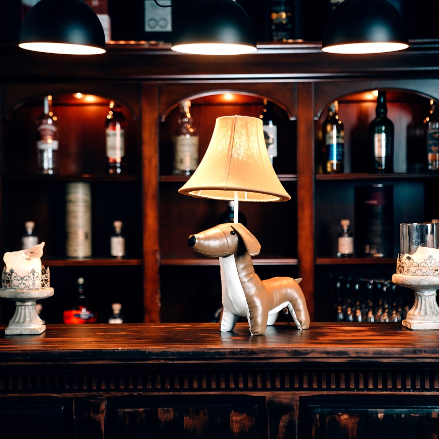Happy Lamps - LED otroška namizna svetilka WALDI LED/5,4W/230V dachshund