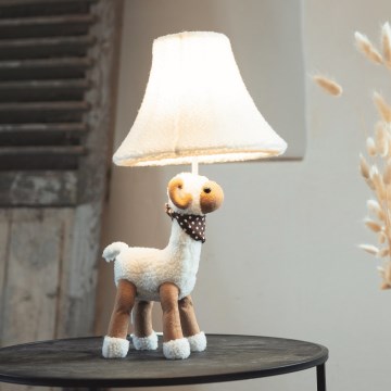 Happy Lamps - LED otroška namizna svetilka WOLLE LED/5,4W/230V ovčka