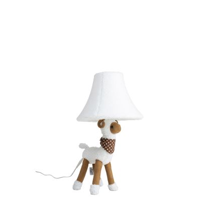 Happy Lamps - LED otroška namizna svetilka WOLLE LED/5,4W/230V ovčka