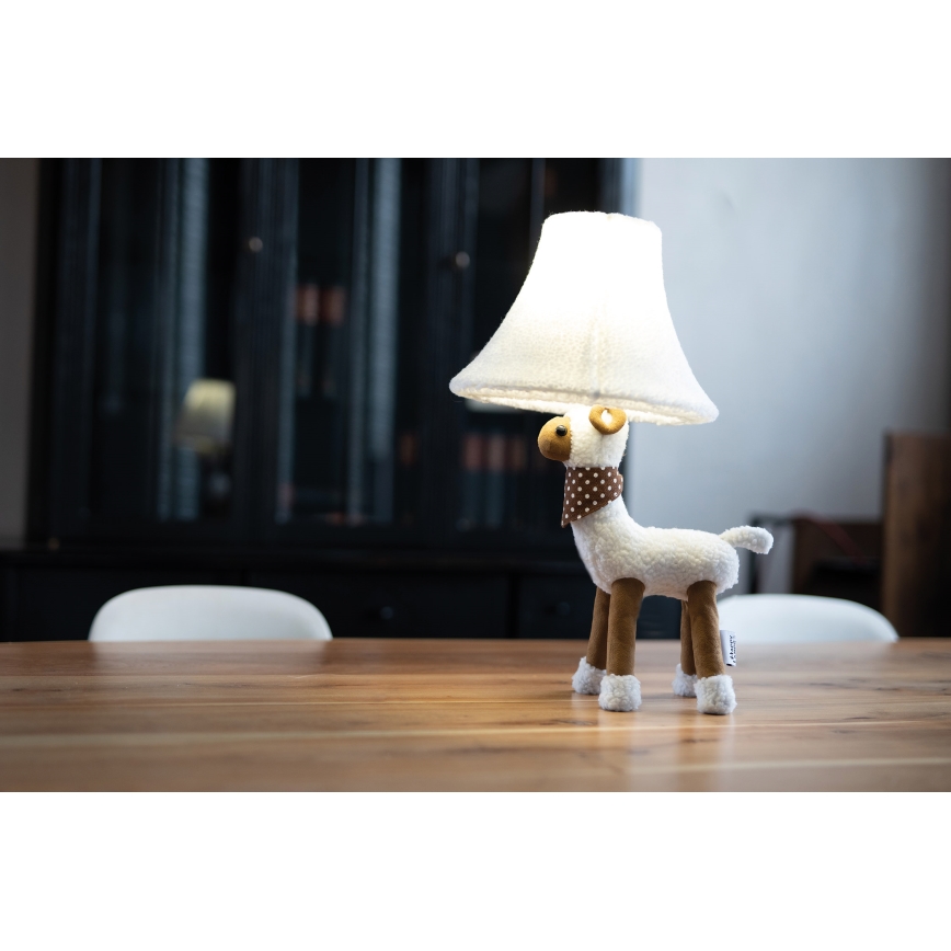Happy Lamps - LED otroška namizna svetilka WOLLE LED/5,4W/230V ovčka