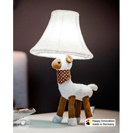 Happy Lamps - LED otroška namizna svetilka WOLLE LED/5,4W/230V ovčka