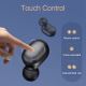Haylou - Vodoodporne brezžične slušalke GT1 Pro Bluetooth črne