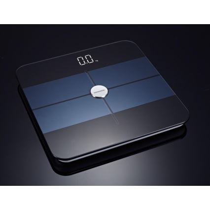 Heinner HBS-BTH180BK - Digitalna osebna tehtnica 2xAAA črna/modra