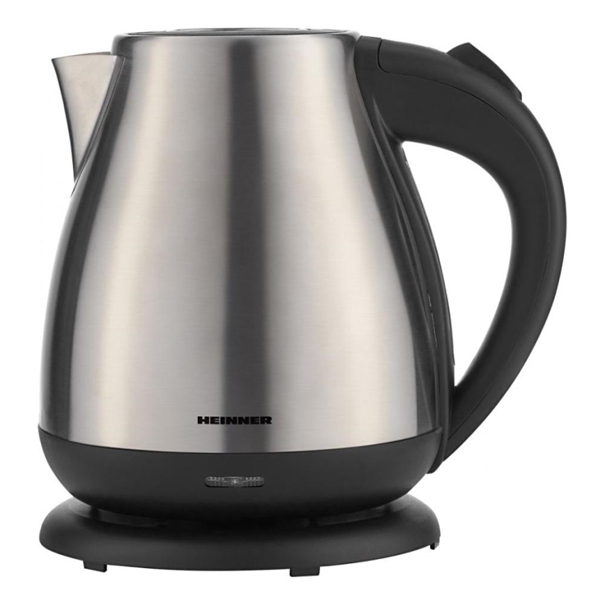 Heinner HEK-17IX - Električno kuhalo za vodo 1,7 l 2200W/230V mat krom/črna