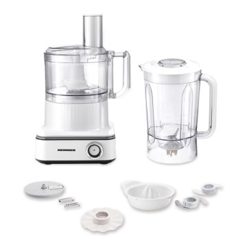 Heinner HFP-K1000WP - Kuhinjski robot 1000W/230V v beli barvi