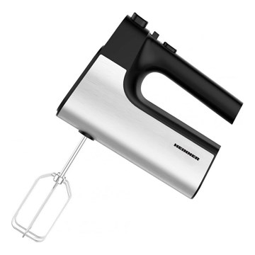Heinner HM-500BKSS - Ročni mešalnik 500W/230V mat krom/črna