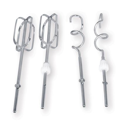 Heinner HMBR-300W - Ročni mešalnik z vrtljivo skledo 300W/230V, bela