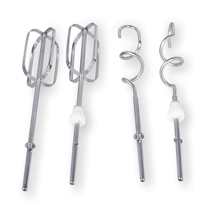 Heinner HMBR-300W - Ročni mešalnik z vrtljivo skledo 300W/230V, bela