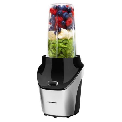 Heinner HSB-T1000SS - Nutri mešalnik za smoothie 1000W/230V matiran krom/črna