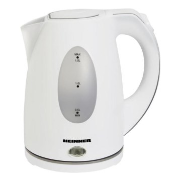 Heinner PF-47 - Hitri električni kuhalnik vode 1,5 l 2200W/230V, bel