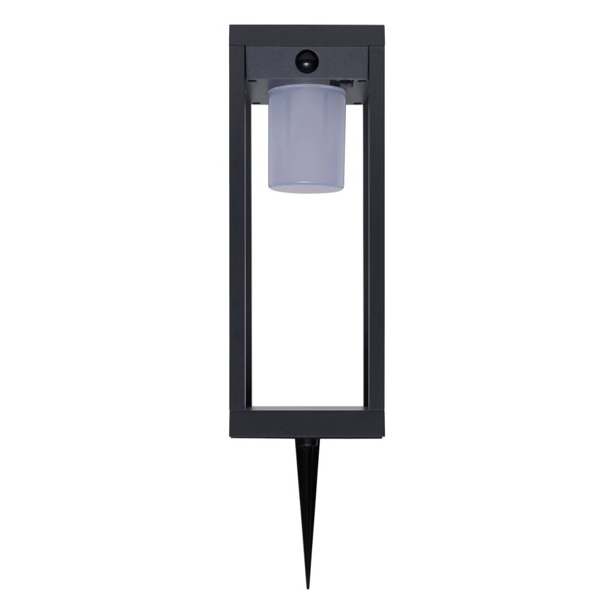 Hesperide - LED sončna svetilka s senzorjem gibanja PIKY LED/3,7V 2600 mAh 40 cm IP65 antracit