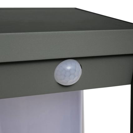 Hesperide - LED solarna lanterna s senzorjem gibanja in mraka PIKY LED/3,7V 2600 mAh 40 cm IP65 zelena