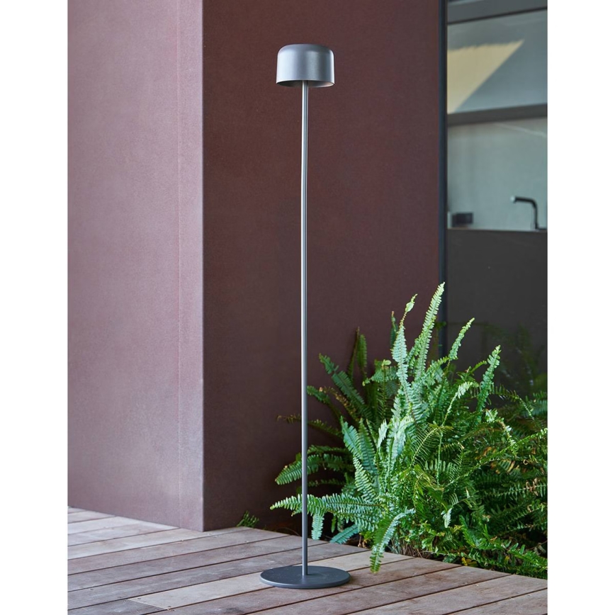 Hesperide - LED solarna svetilka BOLTY LED/3,7V 2600 mAh IP65 antracit