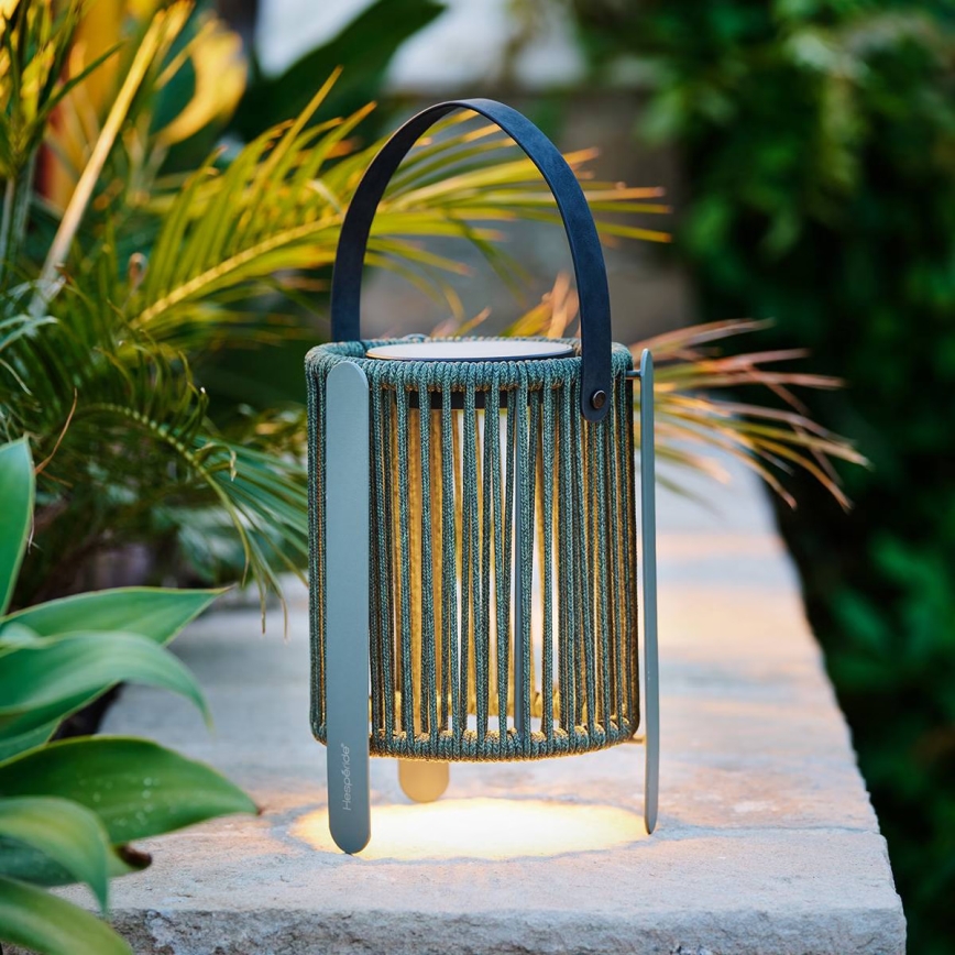 Hesperide - LED solarna svetilka LINY LED/3,7 V 2600 mAh IP54 zelena