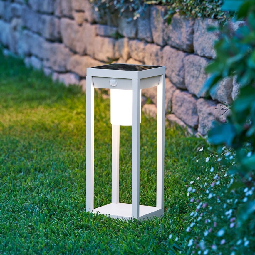 Hesperide - LED sončna svetilka s senzorjem gibanja in senzorjem za sumrak PIKY LED/3,7V 2600 mAh 40 cm IP65 bež