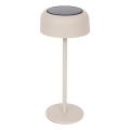 Hesperide - LED sončna namizna svetilka BOLTY LED/3,7V 2600 mAh IP65 bež