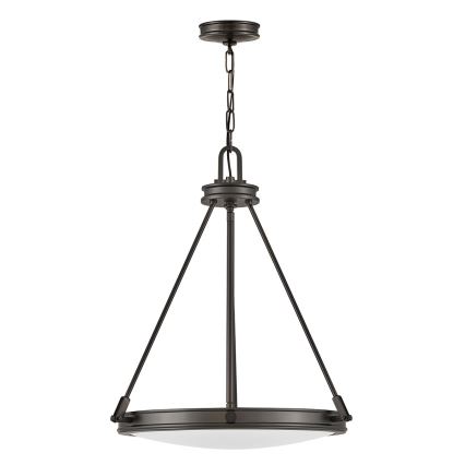 Hinkley - Lestenec na verigi COLLIER 4xE14/40W/230V premer 54,3 cm črna