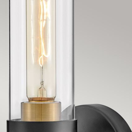 Hinkley - Kopalniška stenska svetilka ELLISON 1xE27/40W/230V IP44 zlata