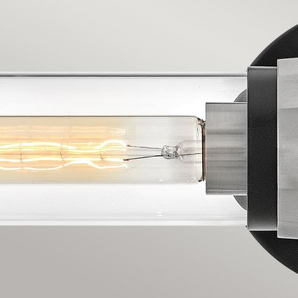 Hinkley - Kopalniško stensko svetilo ELLISON 2xE27/40W/230V IP44 črna