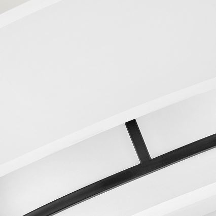 Hinkley - Stropni lestenec za neposredno montažo GRAHAM 4xE14/40W/230V črna