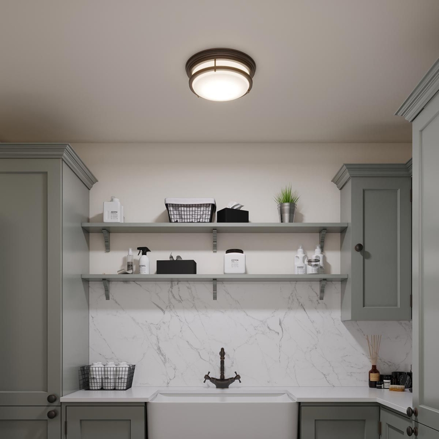 Hinkley - Kopalniško stropno svetilo HADLEY 3xE27/40W/230V IP44 bronasta