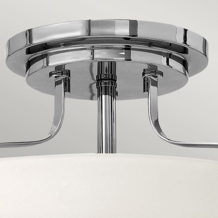 Hinkley - Pritrjen stropni lestenec HARPER 3xE27/60W/230V sijajni krom