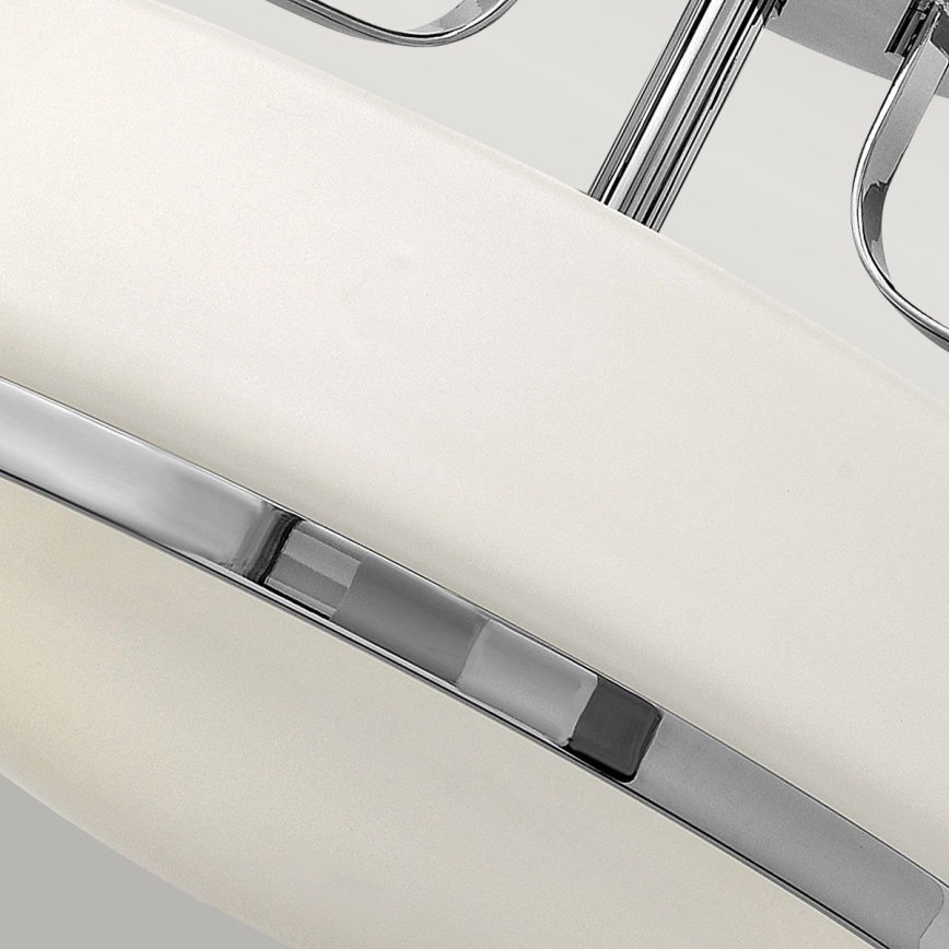 Hinkley - Pritrjen stropni lestenec HARPER 3xE27/60W/230V sijajni krom