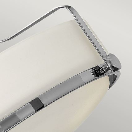 Hinkley - Stropna pritrjena svetilka HARPER 3xE27/60W/230V, premer 36,6 cm, sijajni krom