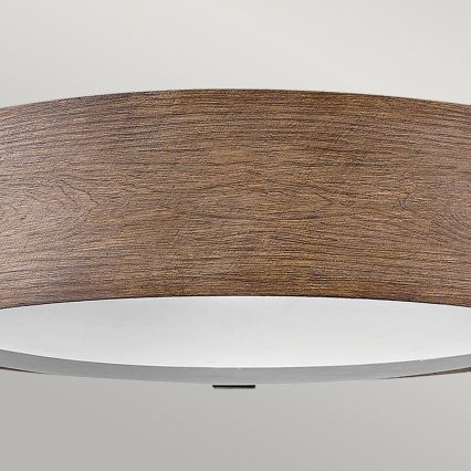 Hinkley - stropna svetilka SAWYER 3xE14/40W/230V pr. 38 cm redwood/rjava