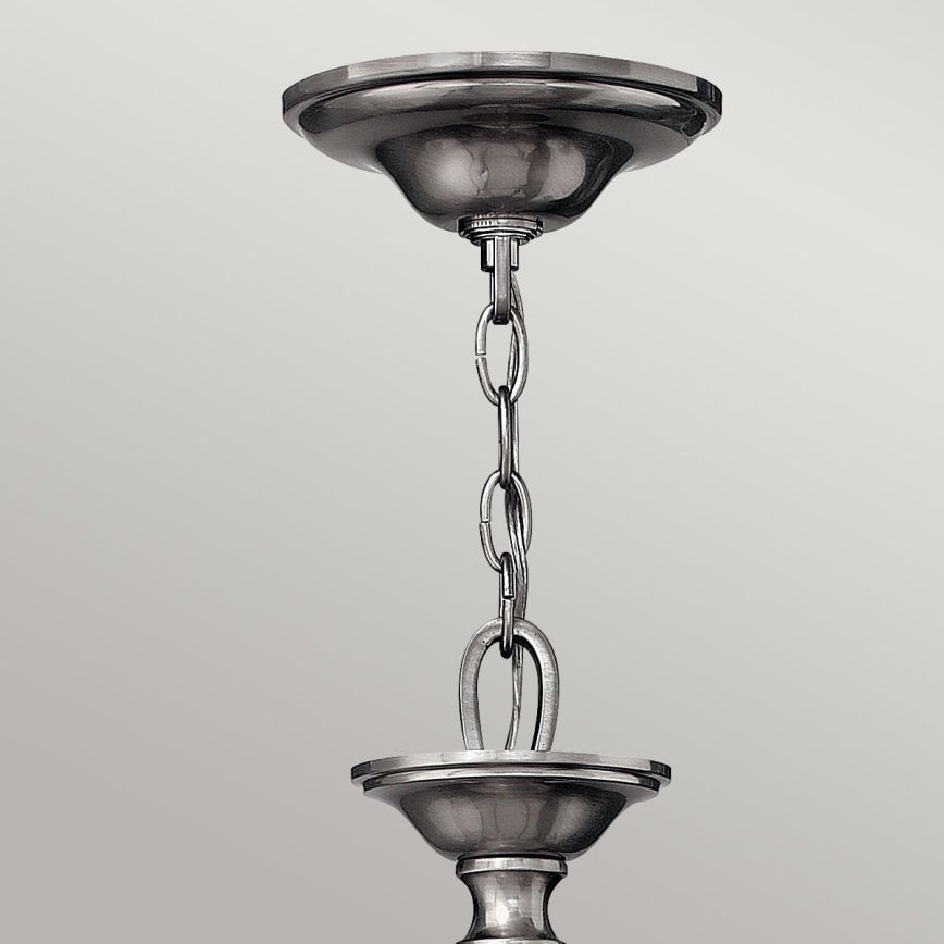 Hinkley - Lestenec na verigi SUSSEX 5xE14/40W/230V matiran krom